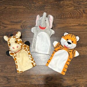 Melissa & Doug Brown and Cream Stuffed Animal Collection